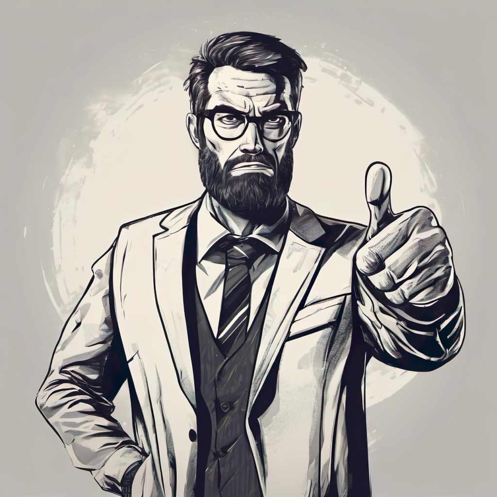man, teacher, professor, thumbs up, like, cartoon, drawing, people, fraternity, professor, like, like, like, like, like